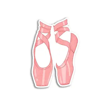 Ballet Shoes Sticker