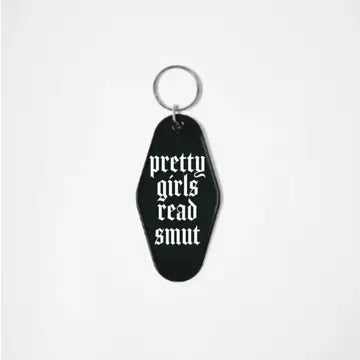 Goth Style Bookish Motel Keychains Pretty Girls Smut