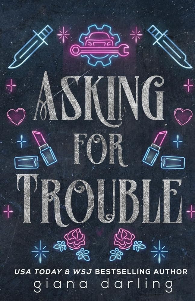 Asking for Trouble: A Small Town MC Romance (Fallen Men) cover image