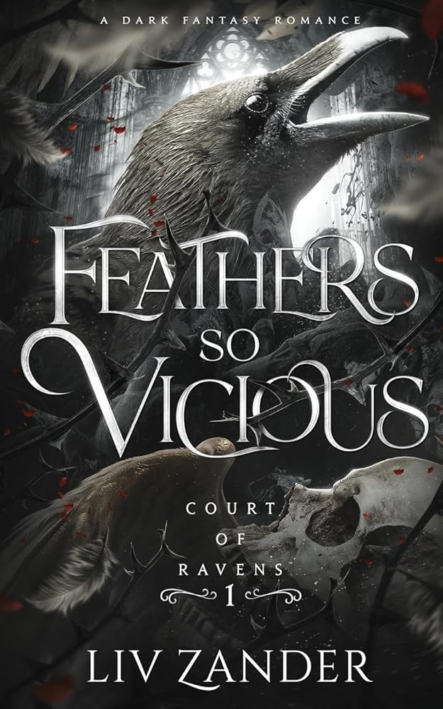 Feathers so Vicious: A Dark Fantasy Romance (Court of Ravens) cover image